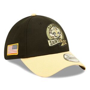 New Era 39Thirty NFL New Orleans Saints On Field Salute to Service Hat Size L XL